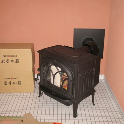 薪ストーブ設置工事　立川市
