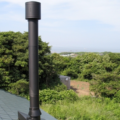 薪ストーブ設置工事　房総方面