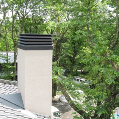 薪ストーブ設置工事　軽井沢町