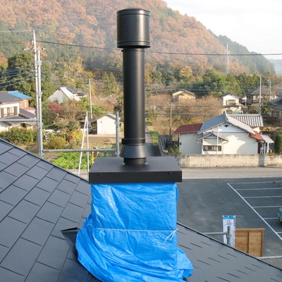 薪ストーブ設置工事　埼玉県