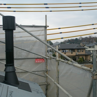 薪ストーブ設置工事　神奈川県　