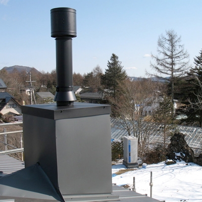 薪ストーブ設置工事　長野県