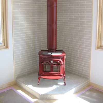薪ストーブ設置工事　神奈川県
