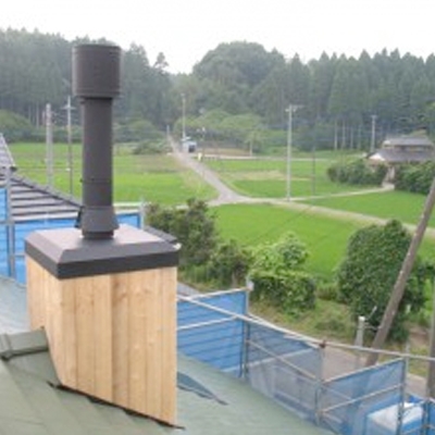 薪ストーブ設置工事　千葉県　仲良し・・・