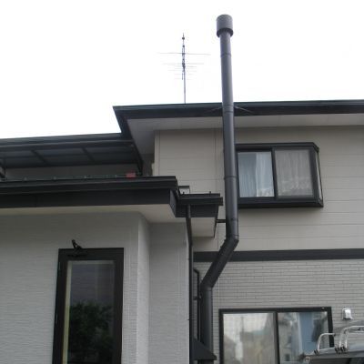 薪ストーブ設置工事　郡山市　１０万キロ・・・
