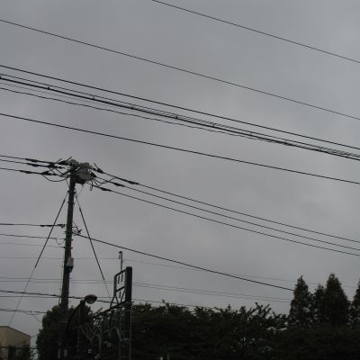 薪ストーブメンテナンス　雨の日は・・・
