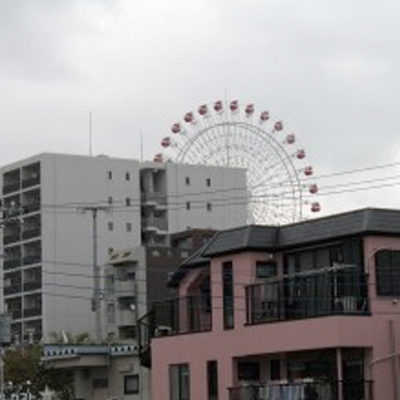薪ストーブ設置工事　神奈川県　観覧車・・・