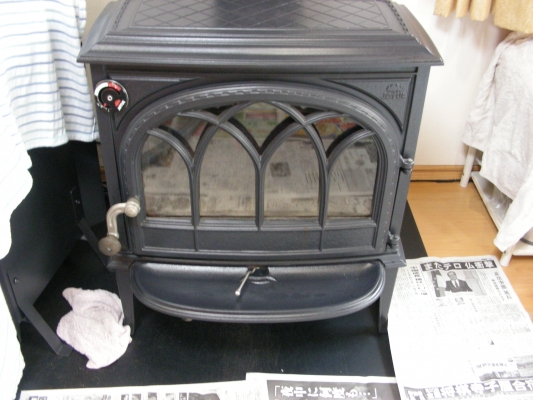 薪ストーブ屋メンテナンス IN 薪ストーブ屋？？