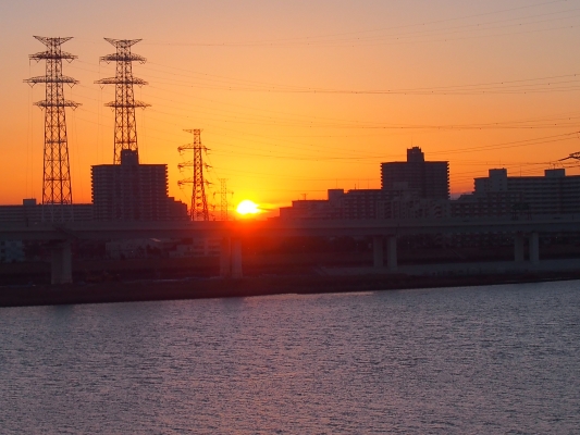 今年の初日の出＆夕日・・・