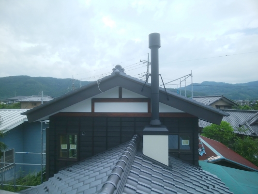 梅雨空の中・・・