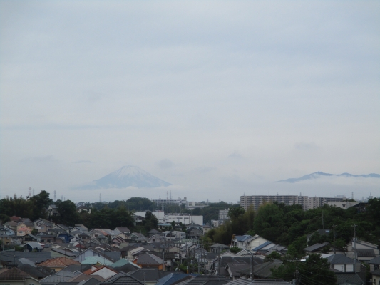 霞んだ・・・