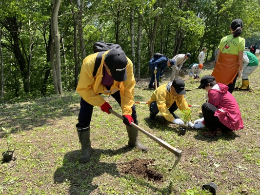 葛巻町植樹祭へ・・・