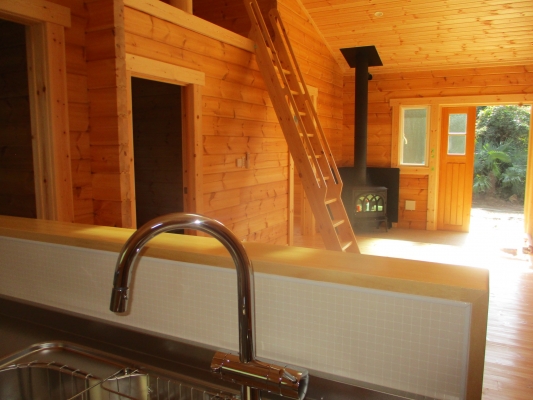 キッチンからも・・・