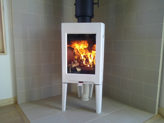 ホワイトエナメルに火入れ・・・