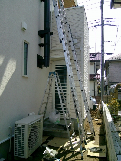 新築住宅で・・・