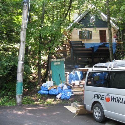 薪ストーブ屋の･･･煙突工事