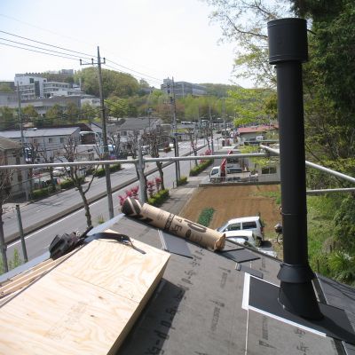 薪ストーブ設置工事　東京都　職人・・・