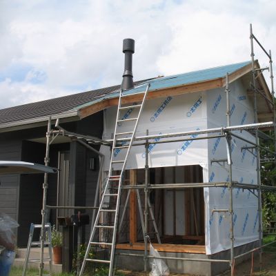 薪ストーブ設置工事　千葉県　小動物・・・