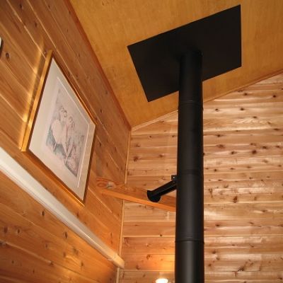 薪ストーブ屋 in お化粧？