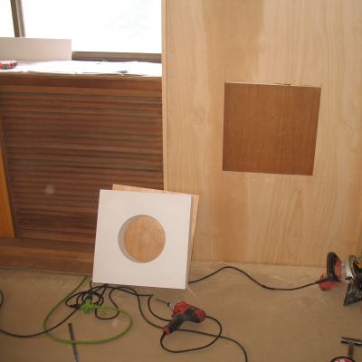 薪ストーブ設置工事　山梨県　メガネ石・・・
