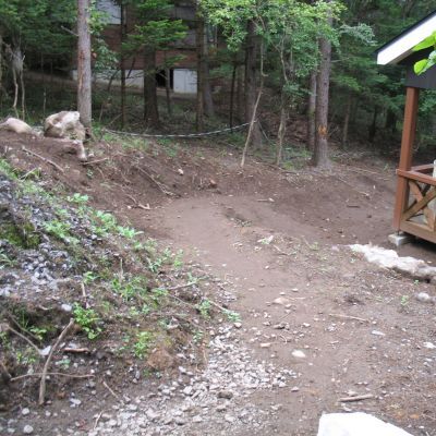 薪ストーブ設置工事　長野県　搬入が・・・