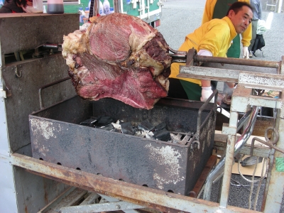 牛の丸焼き