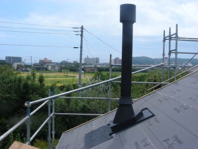 瓦屋根用ボックスフラシング