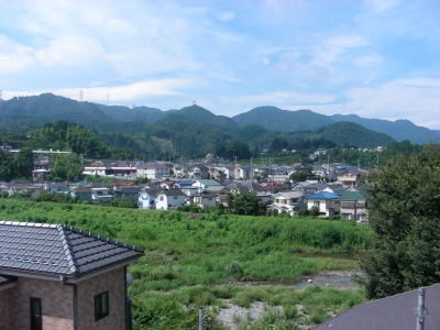 屋根上からの風景