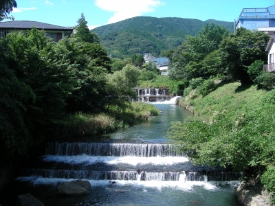 近くの川