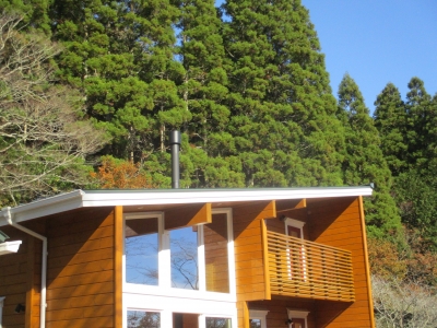 屋根上