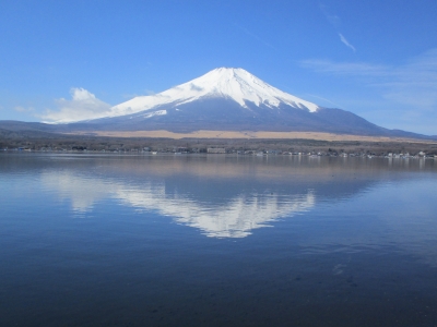 逆さ富士