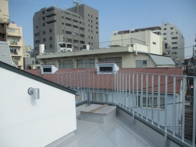 屋外施工前