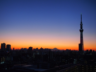 夕日　2