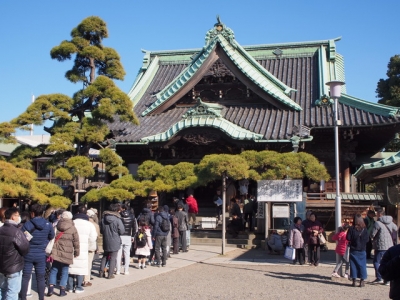 帝釈天境内