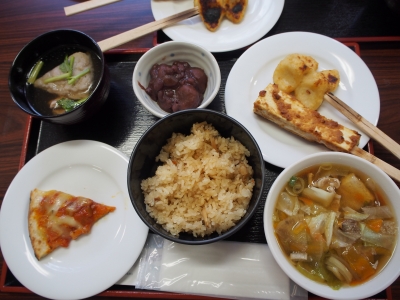 薪フェスタ昼食