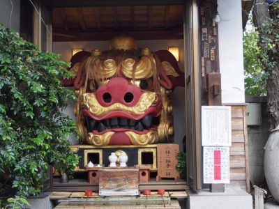 波除神社メス獅子