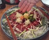 薪ストーブ仲間と野趣料理
