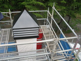 薪ストーブ　二軒小屋