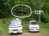 薪ストーブ　二軒小屋