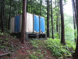 薪ストーブ　二軒小屋