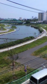 薪ストーブ屋のちかくの川